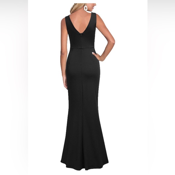 Amazon-Woosea Women’s Sleeveless Evening Cocktail Long Dress Size Small - Picture 2 of 3